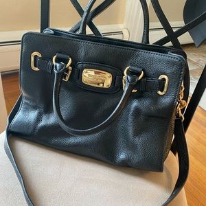 Authentic Michael Kors leather tote